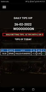 BETTING TIPS VIP - OVER/UNDER screenshot 8