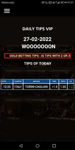 BETTING TIPS VIP - OVER/UNDER screenshot 9