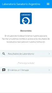 Laboratorio Sanatorio Argentin screenshot 0
