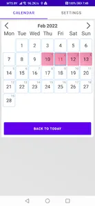 My Calendar - Period Tracker screenshot 0