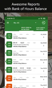 My Work Time - Worklog Work Ti screenshot 2