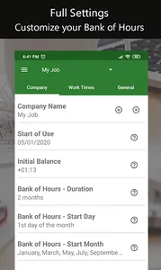 My Work Time - Worklog Work Ti screenshot 4