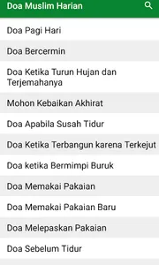 Doa islam Sehari Hari lengkap screenshot 0