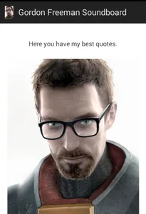 Gordon Freeman Soundboard screenshot 1