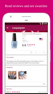 Lacquergram: for Nail Polish L screenshot 1