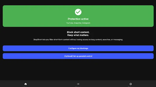 Horizon – Shorts/Reels blocker screenshot 8