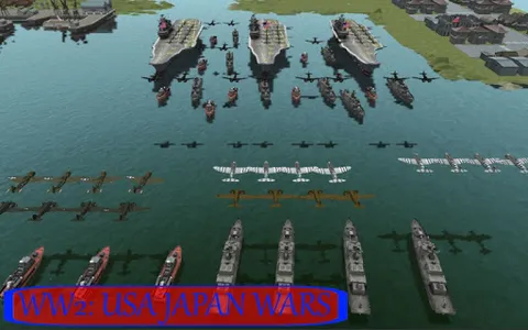 World War II: USA & Japan Wars screenshot 0