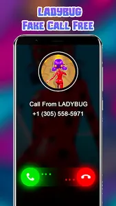 Ladybug Live Call & Prank Chat screenshot 1