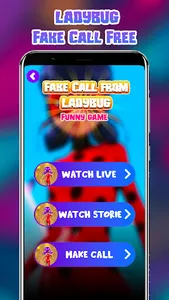 Ladybug Live Call & Prank Chat screenshot 2