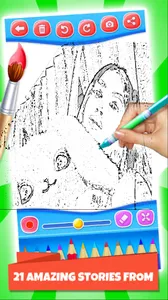 Lady Diana Coloring Game screenshot 4