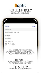 2split - Tip Calculator screenshot 3