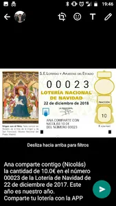 Comparte tu suerte - Lotería d screenshot 3