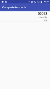 Comparte tu suerte - Lotería d screenshot 7