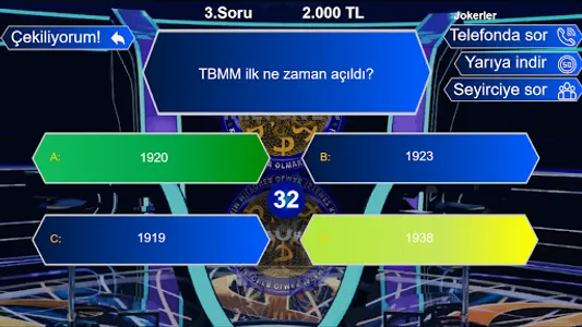 Milyoner olmak ister misin? screenshot 5