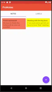 ProNotes screenshot 6