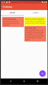 ProNotes screenshot 7