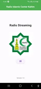 Radio Player Islamic Kaltim screenshot 1