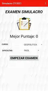 Simulacro CT-2021 screenshot 0