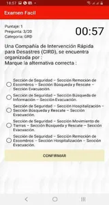 EXAMEN SIMULACRO CT-2020 screenshot 1