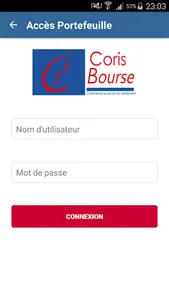 Coris Bourse screenshot 4