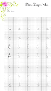 Phiếu Luyện Chữ A4 screenshot 7