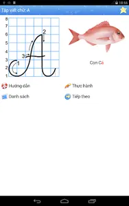 Tập viết Bảng chữ cái screenshot 0