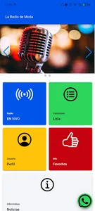 Radio La Moda screenshot 0