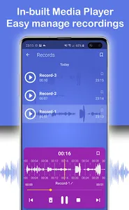 Smart Voice Recorder screenshot 1