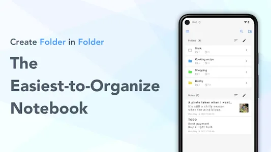 Simple Folder Notepad - Nota screenshot 0