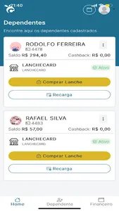 LancheCard screenshot 4
