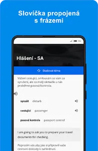 Langino: studium slovíček a fr screenshot 1