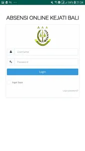Absensi Online Kejati Bali screenshot 1