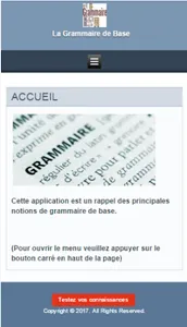 La Grammaire Française de Base screenshot 0