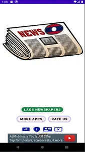 Laos Newspapers screenshot 0