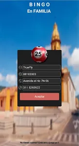 Bingo en familia screenshot 0