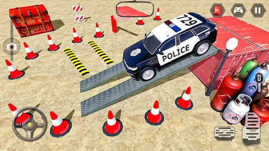 Police Car Parking Simulator screenshot 26