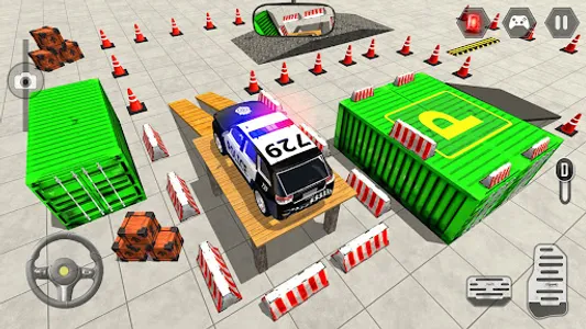 Police Car Parking Simulator screenshot 27