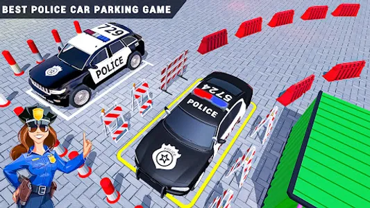 Police Car Parking Simulator screenshot 32