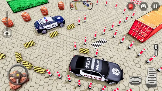 Police Car Parking Simulator screenshot 36