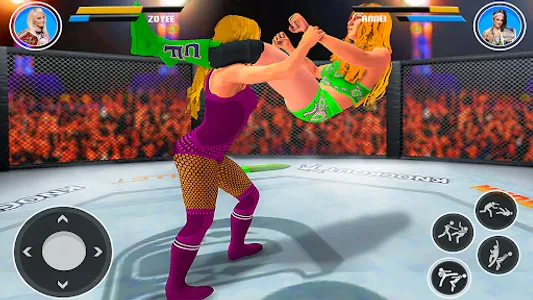 Bad Girls Wrestling Fight Game screenshot 22