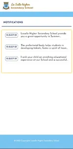 La Salle Higher Sec. School screenshot 2