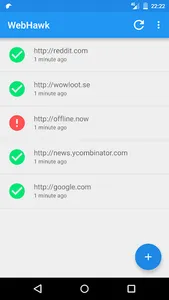 WebHawk Website Monitor screenshot 0