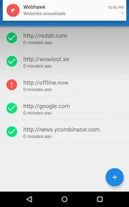 WebHawk Website Monitor screenshot 6