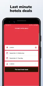 LAST MINUTE HOTEL DEALS screenshot 0