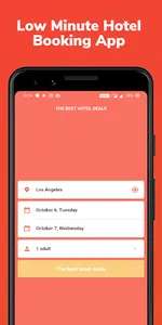 Last Minute Hotel Booking App screenshot 0