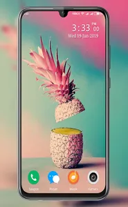 Cute Pineapple wallpaper screenshot 2