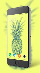 Cute Pineapple wallpaper screenshot 3