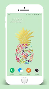 Cute Pineapple wallpaper screenshot 5