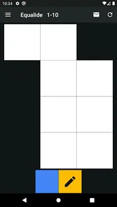 Equalide tile puzzle game, div screenshot 2