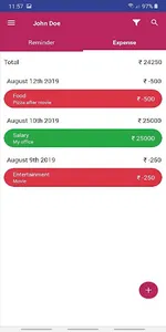 PaisaTone - Reminders & expens screenshot 2